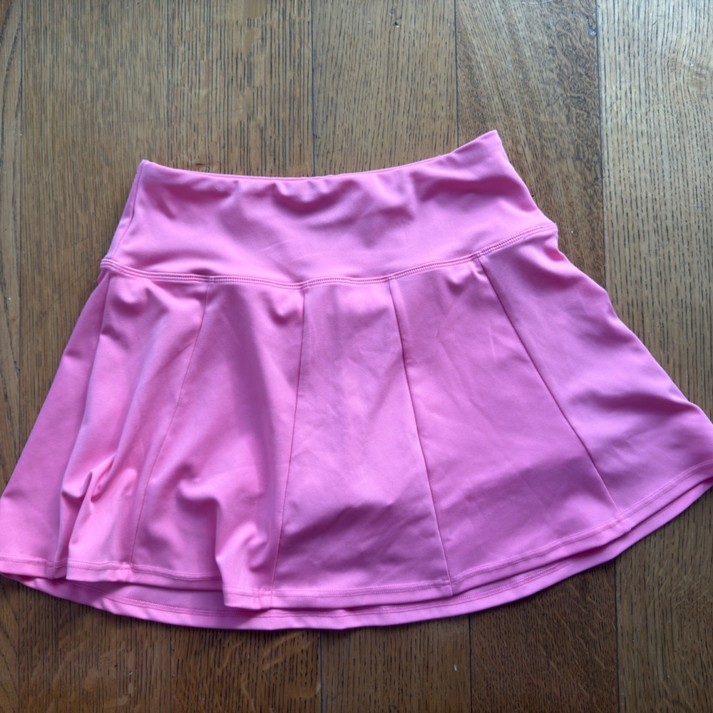 High waisted Pink tennis Skirt Vogo Athletica Sz SMALL NWT